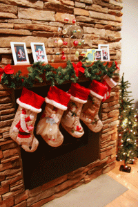stockings hung with care means we have to take them off to use the fireplace.