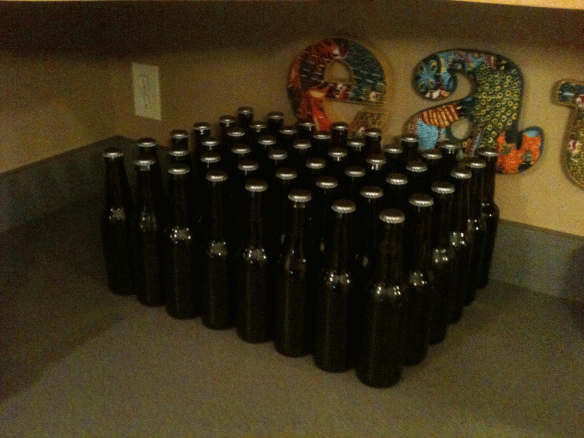 Finished beer, just needs a week to carbonate.