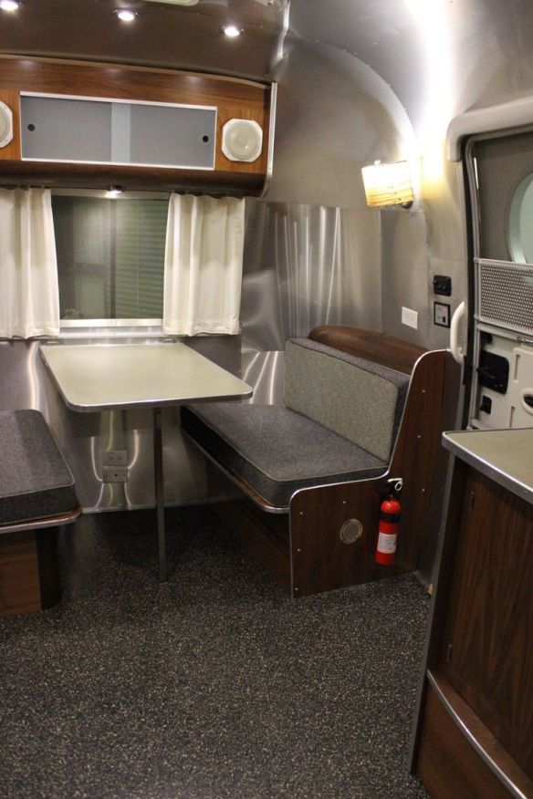 A special edition Airstream Bambi interior for sale on Ebay for $25,000