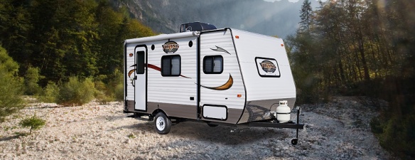 A typical modern day travel trailer within our budget. This Viking is from the www.coachmenrv.com website